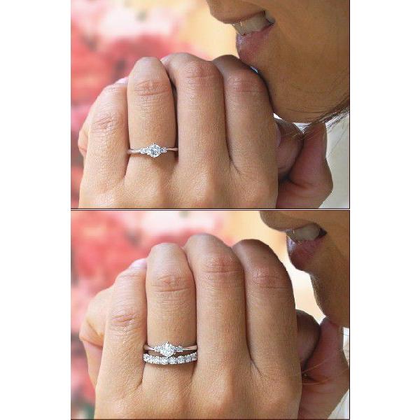 ダイヤモンド リング プラチナ900 GIA 鑑定書付 0.3ct Dカラー VS1-IF 