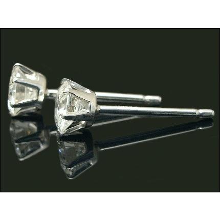 ダイヤモンドピアス　pt900 0.5 0.5 VS 3EX 中央宝石研究所 ダイヤモンドピアス pt900 0.5 0.5 VS 3EX 中央宝石研究所