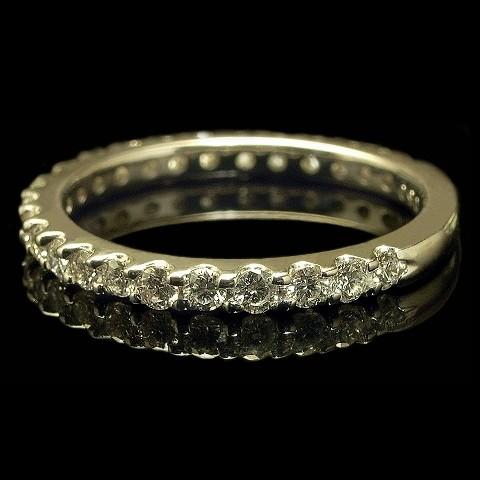 プラチナ Pt900 Pt950 ダイヤモンド リング エタニティリング スイート