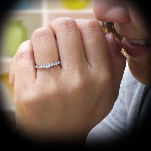 ダイヤモンド リング VSクラス H-Gカラー H＆C プラチナ Pt900 ダイヤ