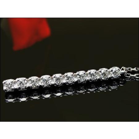 ダイヤモンド ネックレス ペンダントネックレス 0.3ct VSクラス G-Dカラー H&C プラチナ Pt900 10石 チェーンPt850 H&C スイートテン プラチナ900の画像