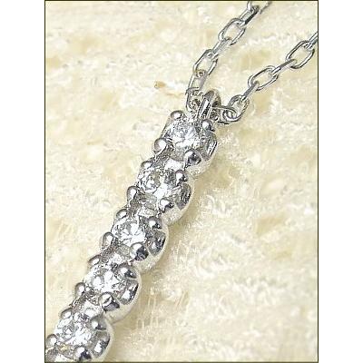 ダイヤモンド ネックレス ペンダントネックレス 0.3ct VSクラス G-Dカラー H&C プラチナ Pt900 10石 チェーンPt850 H&C スイートテン プラチナ900の画像