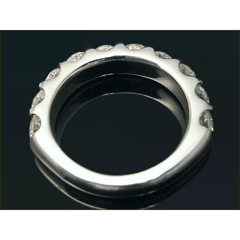 ダイヤモンド リング ダイヤモンドリング エタニティリング 2ct VVS1 Fカラー 3EXCELLENT H＆C Pt900 10石.8g 中央宝石研究所ソーティング スイートテン_1