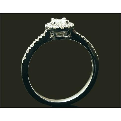 ダイヤモンド リング 0.4ct SIクラス G-Hカラー K18 3種 Pt900可 ダイヤモンドリング Diamond Ring ラッピング無料 送料無料の画像