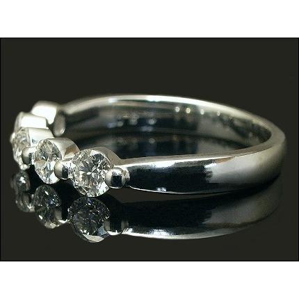 ダイヤモンド リング エタニティリング 0.5ct VVS Fカラー