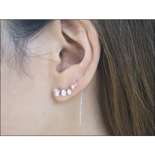 ピアス キュービックジルコニア K14 K14WG キュービックジルコニアピアス 2ホール用ピアス ラッピング無料 送料無料　 |  | 02