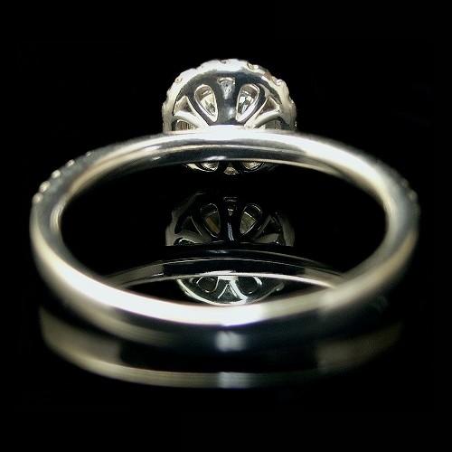 ダイヤモンド リング ダイヤモンドリング 0.5ct 3EX H＆C Pt900 中央宝石研究所ソーティング トリプルエクセレント エンゲージリング 結婚指輪｜mobius｜03