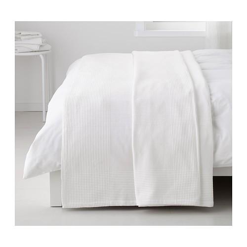 IKEA / イケア ベットルーム・布団 INDIRAベッドカバー, ホワイト(001.917.59) 00191759モブライフ