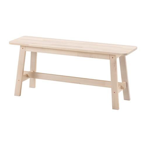 Ikea イケア Norraker ノッルオーケル ベンチ ホワイト バーチ 003 626 90 モブライフ 通販 Yahoo ショッピング