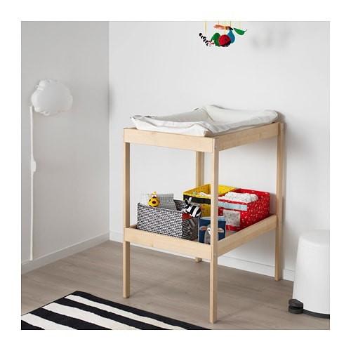 Ikea イケア Sniglar おむつ替え台 ビーチ ホワイト 603 722 19 10167891 モブライフ 通販 Yahoo ショッピング