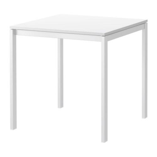 IKEA・イケア ダイニングテーブル　MELLTORP　テーブル, ホワイト(792.463.77)｜moblife