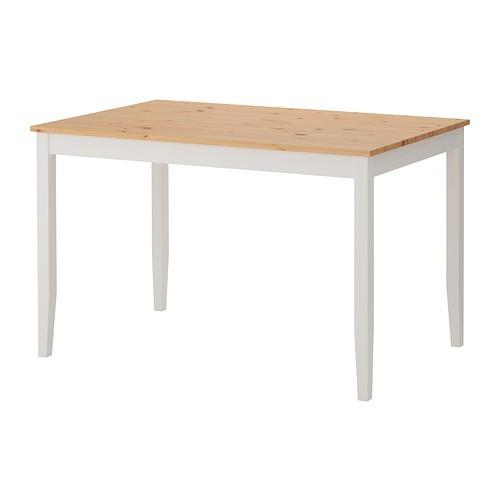 注目の福袋！ テーブル ダイニングテーブル 木製 ホワイトステイン LERHAMN イケア IKEA 四人用 四人掛け 4人用 ウッドテーブル 木製テーブル 食卓テーブル 机 ダイニングテーブル