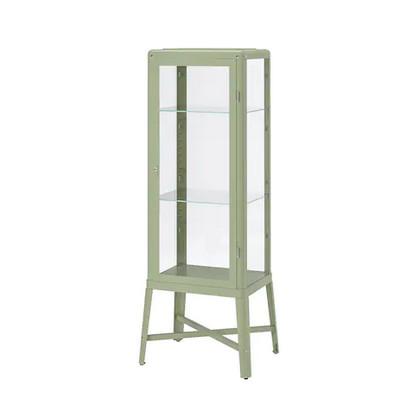 Ikea イケア Fabrikor ガラス扉キャビネット ペールグレーグリーン 304 601 23 モブライフ 通販 Yahoo ショッピング