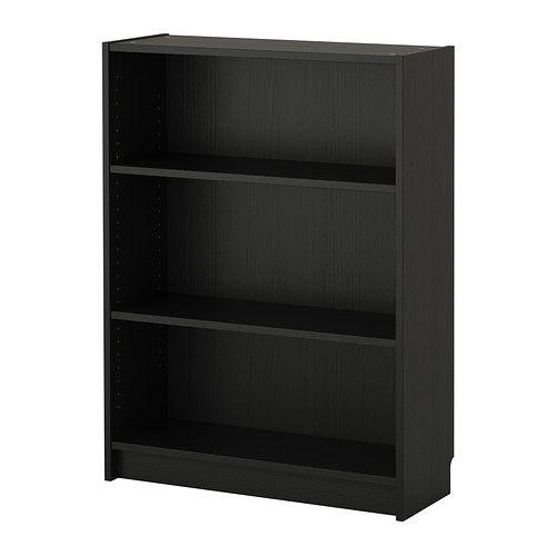 IKEA・イケア　書棚・リビング収納　BILLY (ビリー)  書棚,ブラックブラウン, 80x28x106 cm (502.638.43)｜moblife