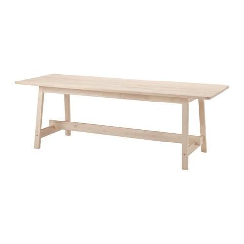 IKEA・イケア　NORRAKER ノッルオーケル テーブル, ホワイト バーチ (602.908.17) : 60290817 : モブライフ -  通販 - Yahoo!ショッピング