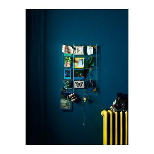 フォトフレーム 壁掛け IKEA イケア MYRHEDEN メモボード クリップ付き 黄銅色　（903.382.43）｜moblife｜05