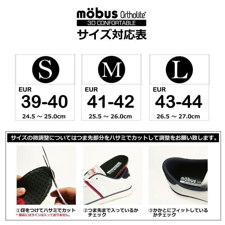 モーブス mobus 機能性インソール 3D COMFORTABLE INSOLE 抗菌、防臭、疲労軽減 ECO ORTOLITE仕様｜mobusjapan｜04