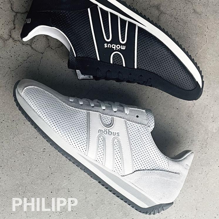 mobus（モーブス） スニーカー レザー ウォーキング シューズ メンズ