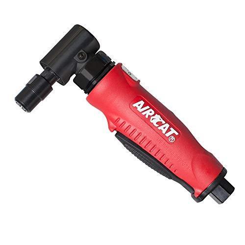 AIRCAT 6255 Professional Series Red Composite Angle Die Grinder With Angled 並行輸入品