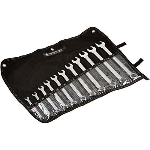 Wright Tool 711 Wrightgrip 12-Point Combination Wrench Set, 11-Piece, Silve 並行輸入品