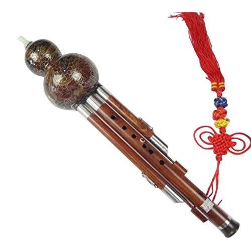 サンダルウッドクロゾン3オクターブ葫蘆絲フルートウッドウィンド＃108T +ケース+プレイガイド 並行輸入品