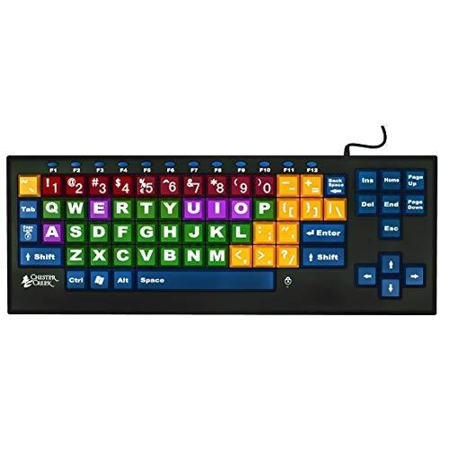 あなたの探していた「コレ！」をお届けしますChester Creek, KinderBoard Large Key Keyboard - Keyboard - USB (Catalog Category: Input Devices/Keyboards) 並行輸入品