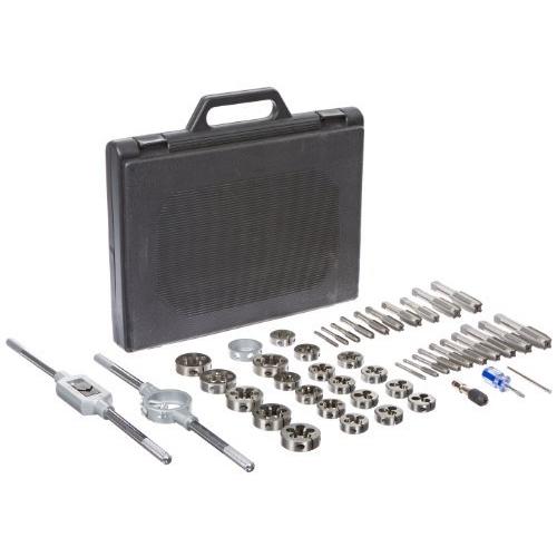 MOC-ONDrill America DWT45PC-MM-SET 6-24mm NC  NF Carbon Steel Tap and Die Set by 並行輸入品