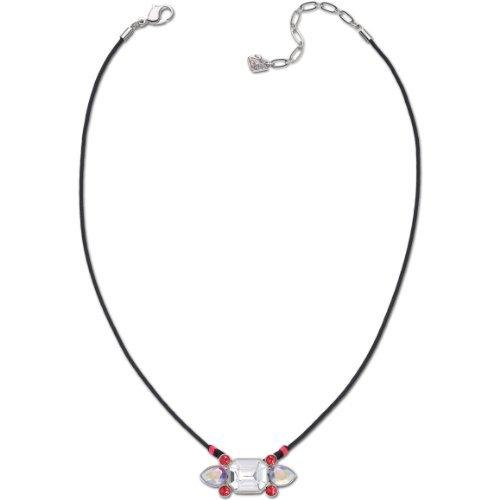 スワロフスキーToshaブラックネックレス 並行輸入品