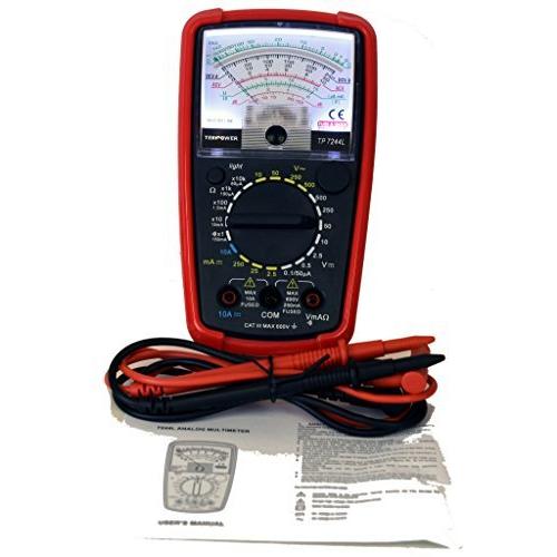 Tekpower TP7244L 7-Function 20-Range Analog Multimeter With Back Light with Strong Protective Holster 