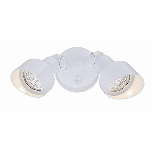Acclaim　LFL2WH　LED　Collection　2-Light　FloodLights　Light　Outdoor　Gl　Fixture,　並行輸入品