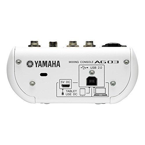 Yamaha AG06 6-Channel Mixer / 2 Microphone 並行輸入品 :B00TY8JE60