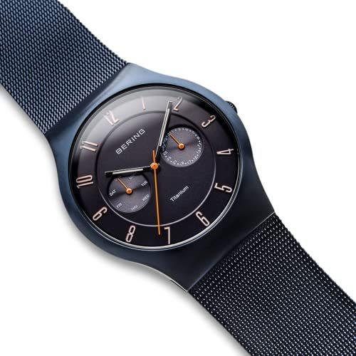 沸騰ブラドン チタンコレクションウォッチ メンズ 腕時計 393 Time Bering メッシュベルト 並行輸入品 傷つきにくいサファイアガラスデンマークでデザイ 腕時計 Www Walnutkitchen Com My