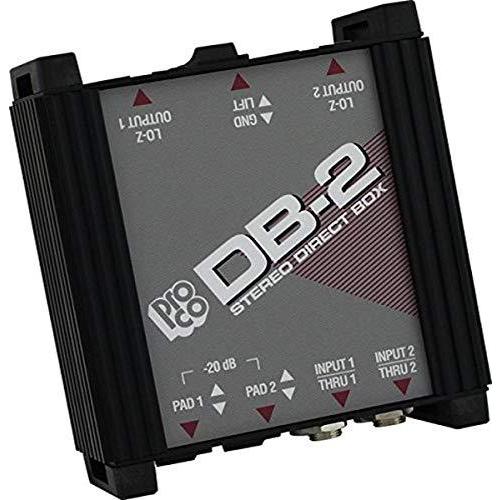Pro Co Sound DB2 Stereo Direct Box 並行輸入品 ダイナミックプロセッサー