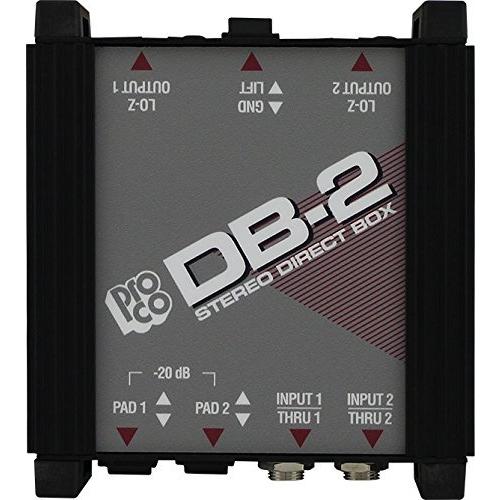 Pro Co Sound DB2 Stereo Direct Box 並行輸入品｜moc-on｜04