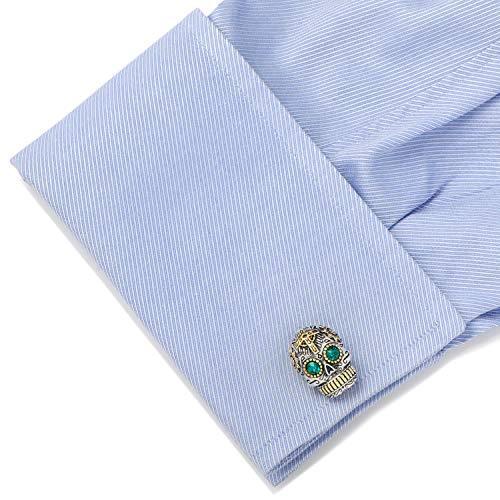 【新商品】 Ox and Bull Trading Co. カフリンクス スターリングシルバー ゴールドの死者の日 並行輸入品 【7123092101】(25484円)