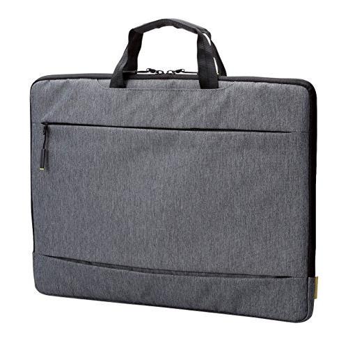 エレコム パソコンケース タブレットケース 15.6インチ (macbook pro 15) 収納できる取っ手付 グレー BM-IBCH15GY 並行輸入品