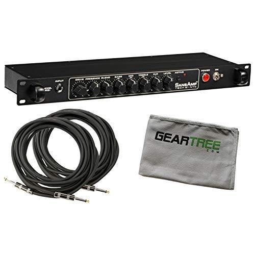 Tech 21 SansAmp RBI Rackmountable Bass Preamp Bundle w/Cables 並行輸入品 ダイナミックプロセッサー