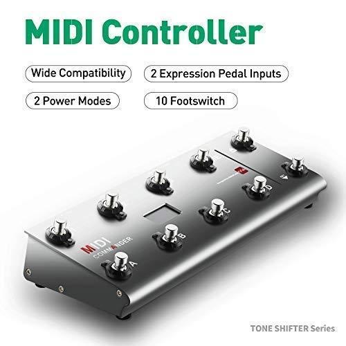 早期予約・新じゃが MIDIフットコントローラー、MeloAudioギターフロア