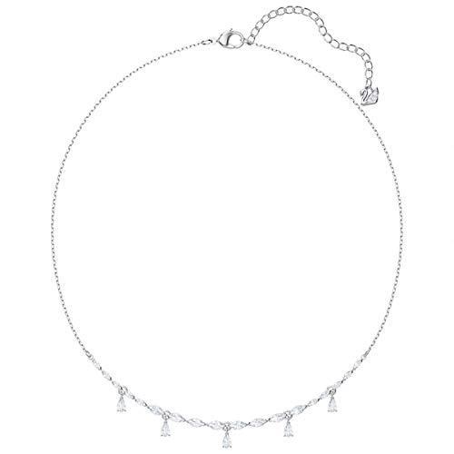 Swarovski Louison Necklace, Small, White 並行輸入品