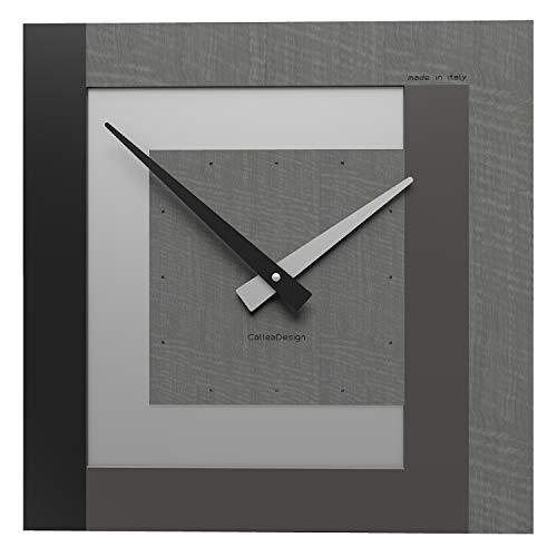 CalleaDesign - Clock40 STRIPES (灰色のブライヤー) 並行輸入品