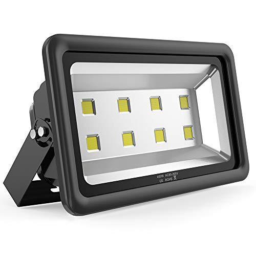 SOUTHLEVY 400W LED Flood Lights, Super Bright 40000lm Outdoor Flood LightsS 並行輸入品