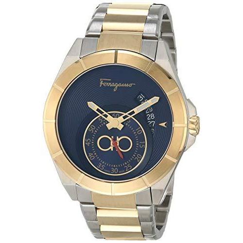 品質 Ferragamo アナログクォーツ腕時計 ステンレススチールストラップ ツートーン モデル 並行輸入品 在庫有 短納期 Fondationtns Org