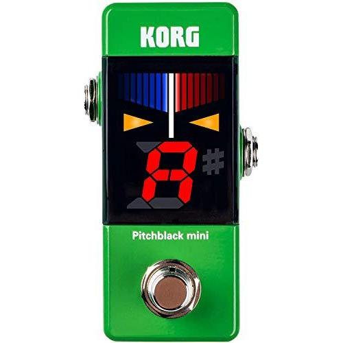 KORG ギター/ベース用 ペダルチューナー Pitchblack mini GR グリーン