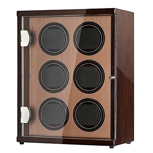 CHIYODA Watch Winder for Watches, LCD Touch Screen,12 Rotation Modes, Hig 並行輸入品