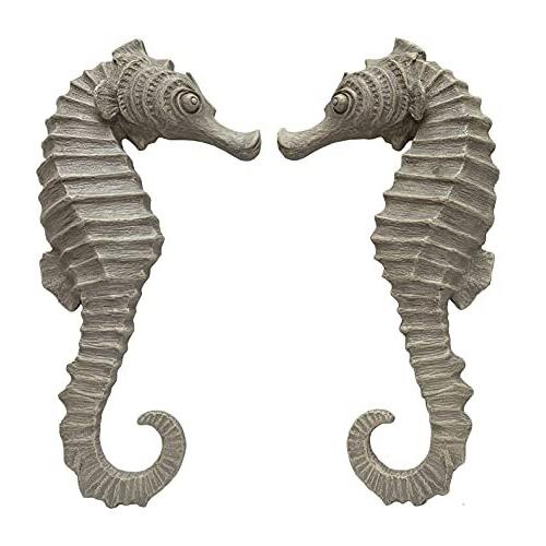 Nautical Tropical Imports タツノオトシゴ 壁彫刻 装飾 海洋生物フィギュア 石 2個セット 並行輸入品 Bxdhh Moc On 通販 Yahoo ショッピング