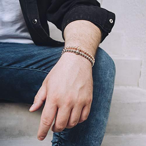 お歳暮 7 Lokaiメタルビーズブレスレット Large 並行輸入品 ピンク ブレスレット Lawfare Fr