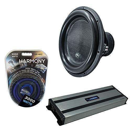Harmony Audio HA-ML181 Monolith 18" Competition Sub 3500W Subwoofer Bundle  並行輸入品