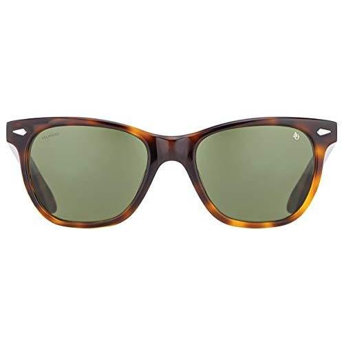AO Saratoga Sunglasses Tortoise Calobar Green AOLite Nylon Lenses Pol 並行輸入品