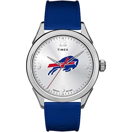 激安の   腕時計 40mm Athena NFL レディース Timex Buffalo 並行輸入品 Silicon Blue Royal with Bills 腕時計