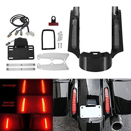日/祝も発送 HDBUBALUS オートバイリアフェンダー ファッシア LED